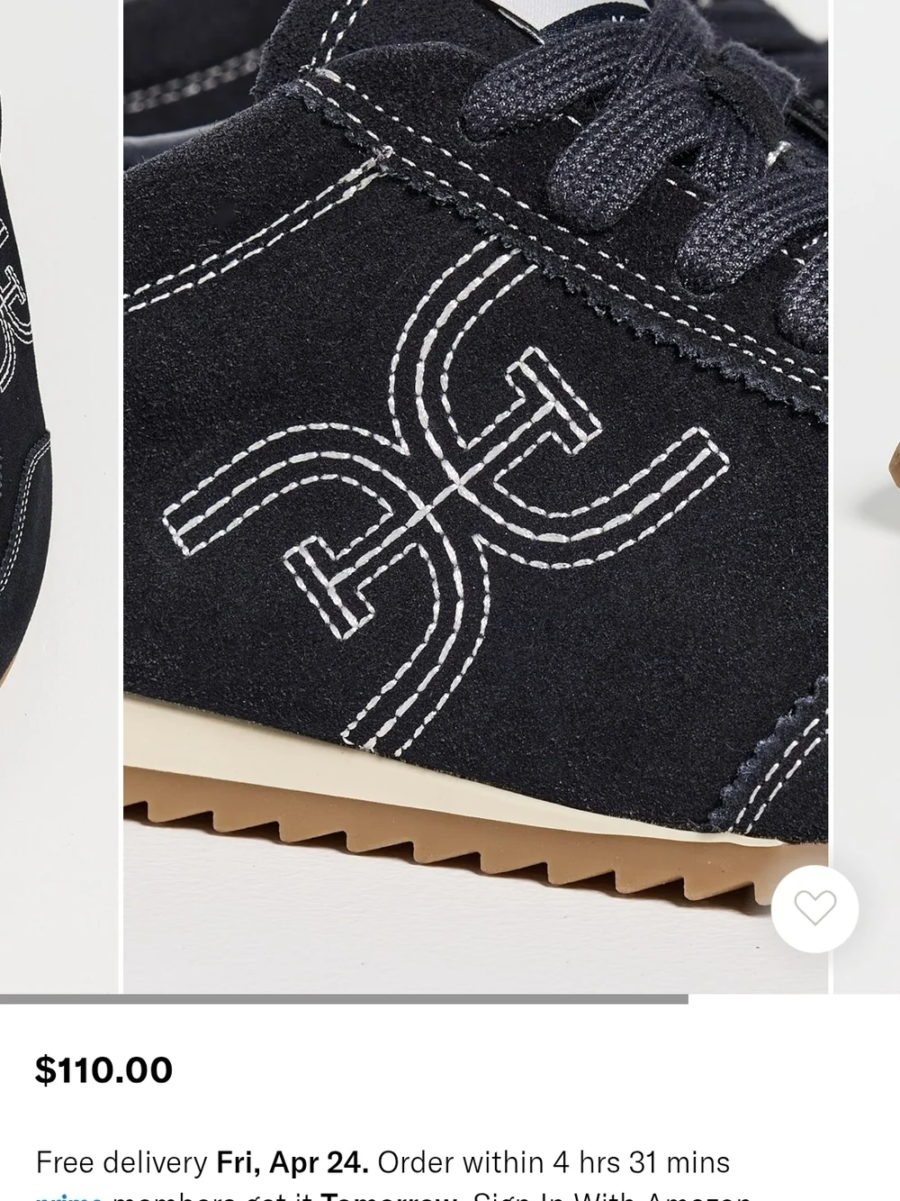 Sam Edelman Isella Suede Sneakers - Picture 5 of 12